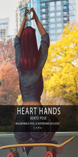 SYNNERGY DISCOUNT// HEART HANDS POSE [Add to unpack]