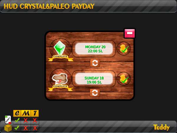 HUD Crystal&Paleo payday
