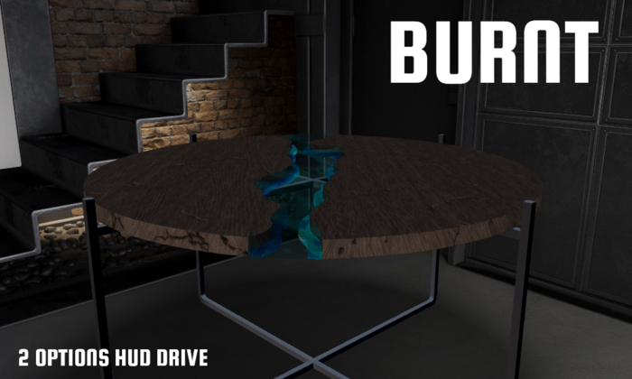 ::BURNT::  River Table 2.0 (wear)