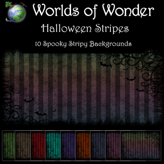 WoW Halloween Stripes