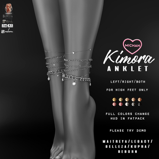 MICHAN - Kimora Anklets DEMO