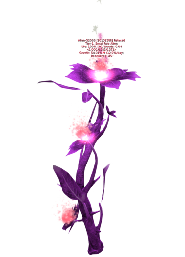 {Papillon} Plant Alien Small Effect