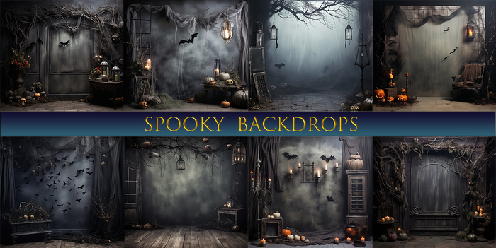 SATO - Spooky blogger backdrop textures