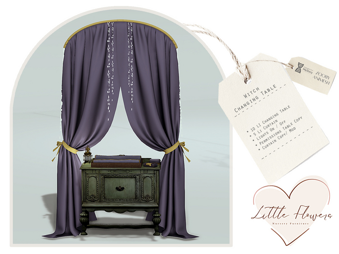 Witch Changing Table ZOOBY