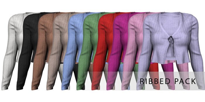 Lilleth. GREEDY Top Reborn Ribbed