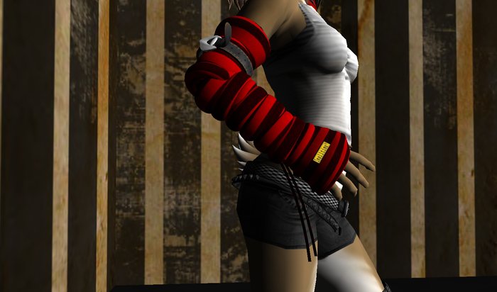 ST Gloves - Red/Black