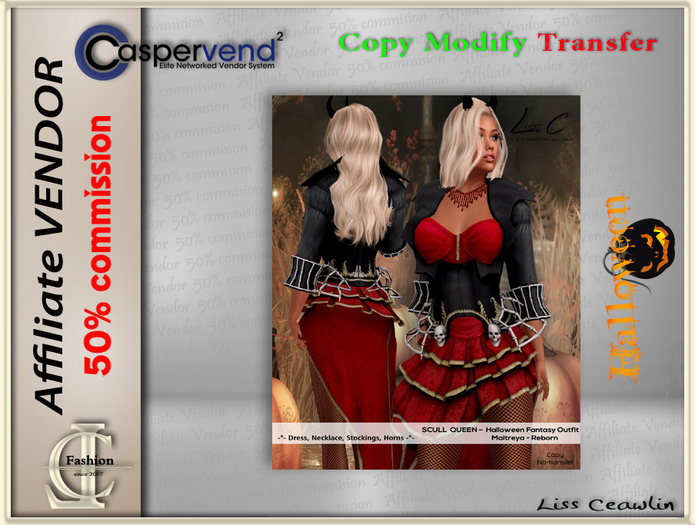 LC Affiliate Vendor [Halloween ] - Esme Outfit [1 vendor]