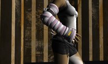 ST Gloves - Pink/White