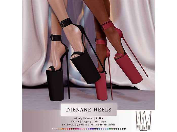 [WellMade] Djenane Heels