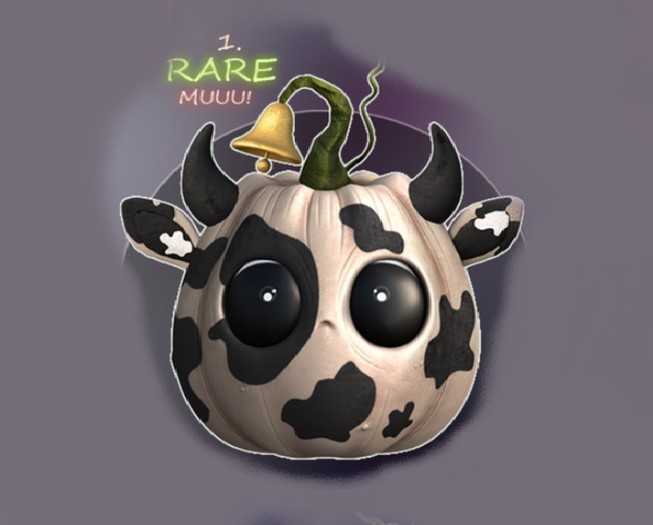 1.YOKAI - Pumpkin Party Pt. II - Muuu! RARE
