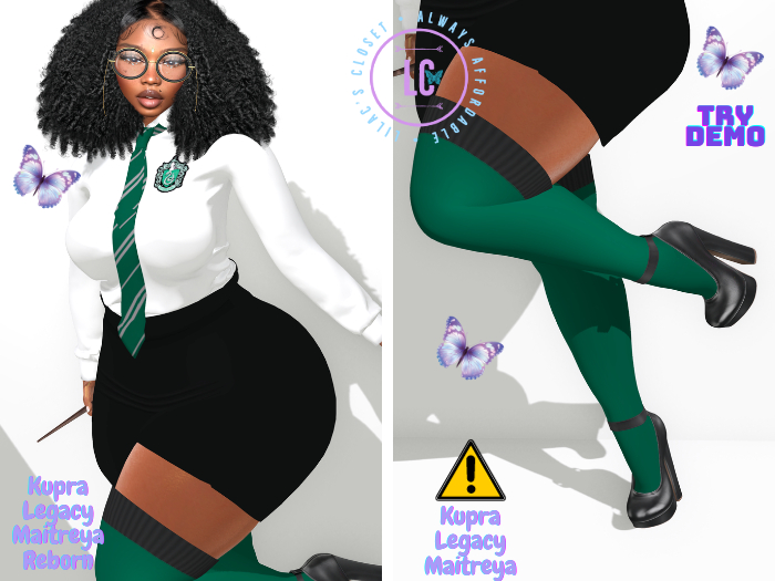 (LC) Hogwarts Slytherin Uniform