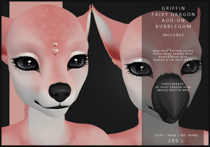 [MODZ] BIRB GRIFFIN - ADDON - BUBBLEGUM - ADD ME