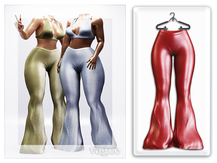 Vague. Groovy Pants Red