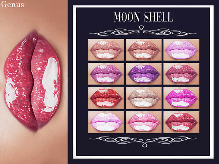 Moon Shell Dahlia Lipsticks Applier Genus