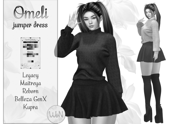 .:[WoN]:. Omeli Jumper dress DEMO