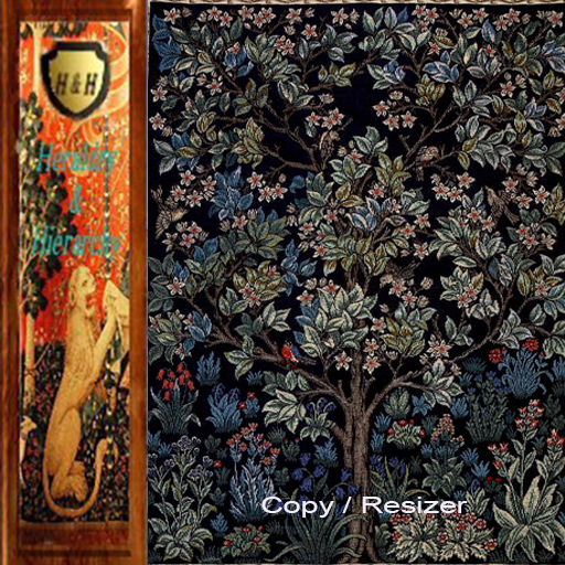 Tree Of Life Banner (HH) woven 3D