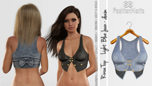 Denim Light Blue Top Rinoa - Maitreya Petite Legacy Nerido Reborn Reborn Juicy & Rolls
