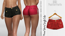 Shorts Rinoa Red - Maitreya Petite Legacy Reborn Reborn Rolls