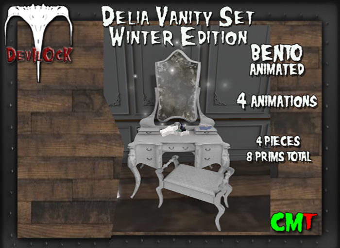 DEVILOCK -  Delia Vanity WINTER EDITION .(ADD TO UNPACK)