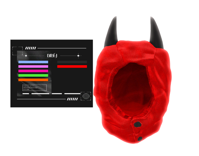 8. DIEM. Demon Hood RARE - FATPACK