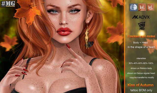 #MG - Kiss of Autumn - Tattoo Set (BOM)