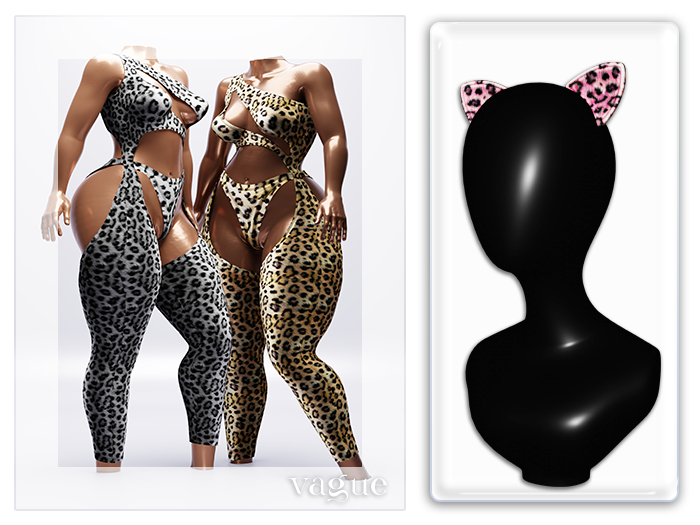 Vague. Wildcat Ears - Pink -