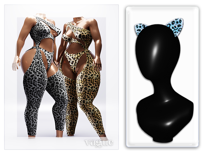 Vague. Wildcat Ears - Blue -
