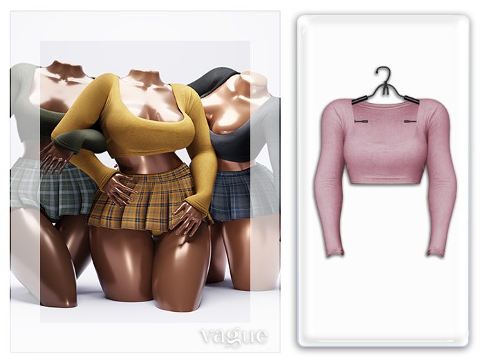 Vague. Raven Top - Pixie -