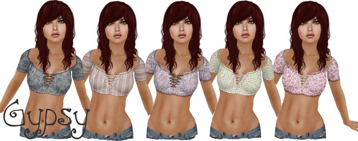 Cady's Gypsy Tops - Fatpack