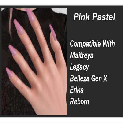 [ReM] Pink Pastel Nails