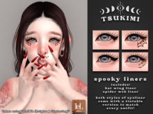 .tsukimi. - spooky liners ☾