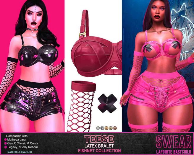 Bra Teese Latex 