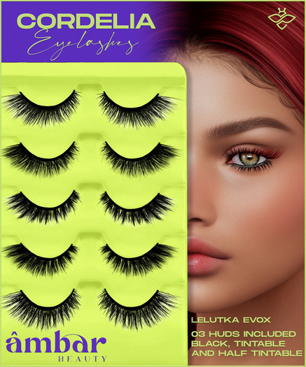 AMBAR BEAUTY - CORDELIA EYELASHES UNPACKER