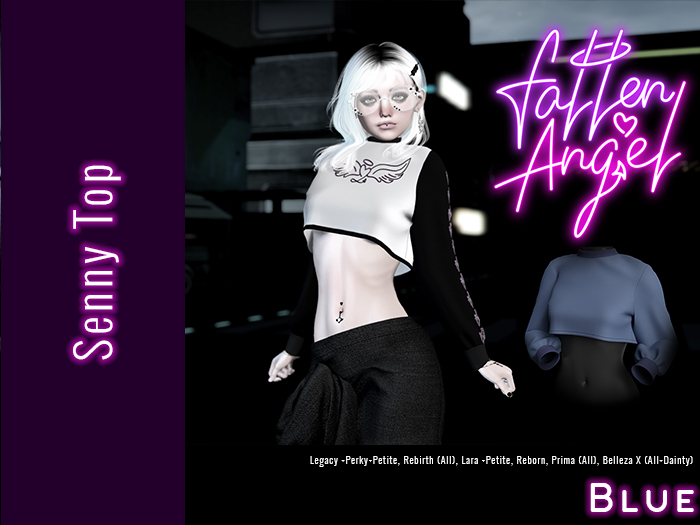 .:: Fallen Angel ::. Senny Top - BLUE