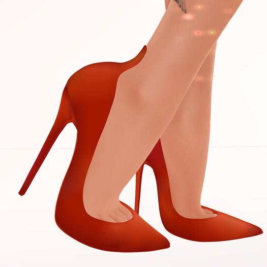 `*`Very Cherry`*` Magickal Heels - Tangerine