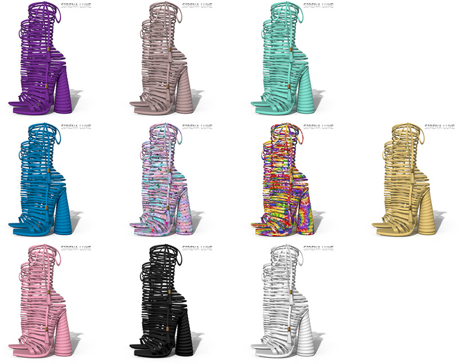 FATPACK Lilly Heels