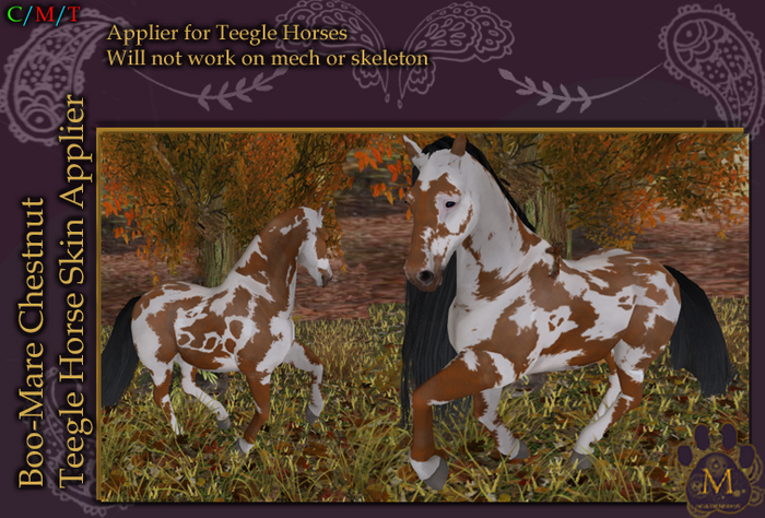 *M* teegle horse Boo Mare chestnut Unpacker