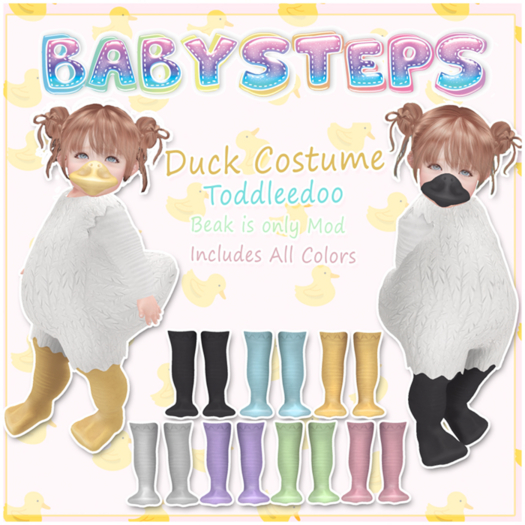 {Babysteps} Duck Costume (TODDLEEDOO)