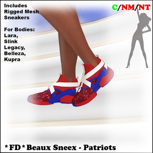 *FD* Beaux Sneex [Boxed] Patriots
