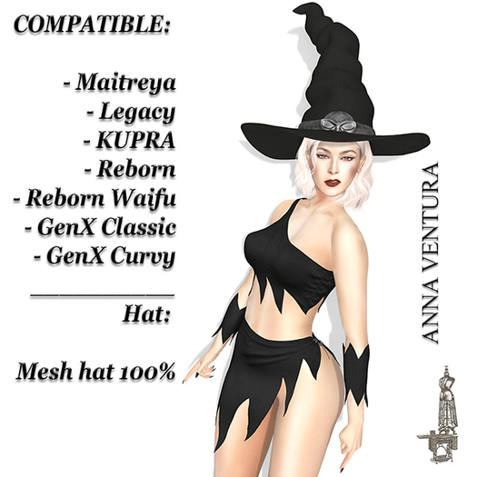 A.V _Halloween costume _ witch Tasmin