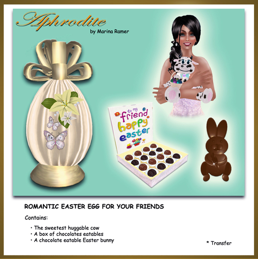 Easter egg for your friend (boxed)