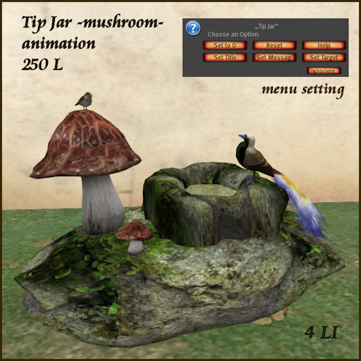 fantasy_Tipjar mushroom with animation
