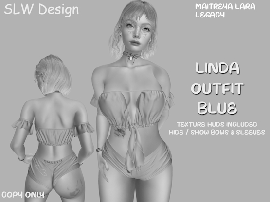 SLW Design - Linda Outfit blue DEMO