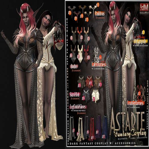 25 RARE !dM Astarte **PET GARGOYLE** (BOX LARA)