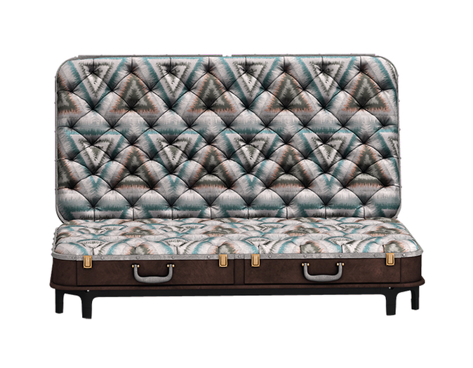 BUENO Suitcase Loveseat -Aspen