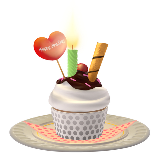 Happy Rez Day Musical Sprinkles Cupcake (BOXED)