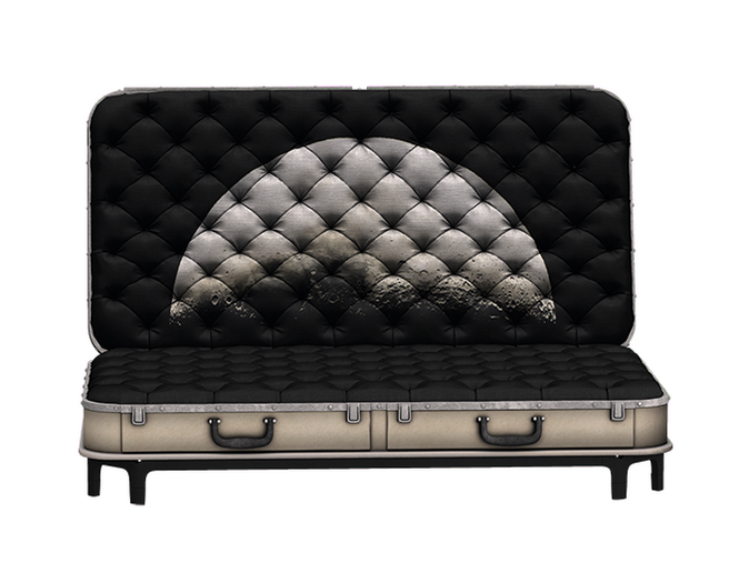 BUENO Suitcase Loveseat -Moonrise