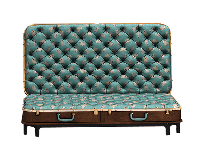 BUENO Suitcase Loveseat -Meow