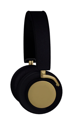 BUENO-Headphones-Black gold