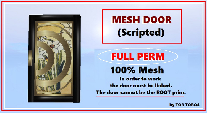 MESH DOOR Model OCT21B (Boxed)